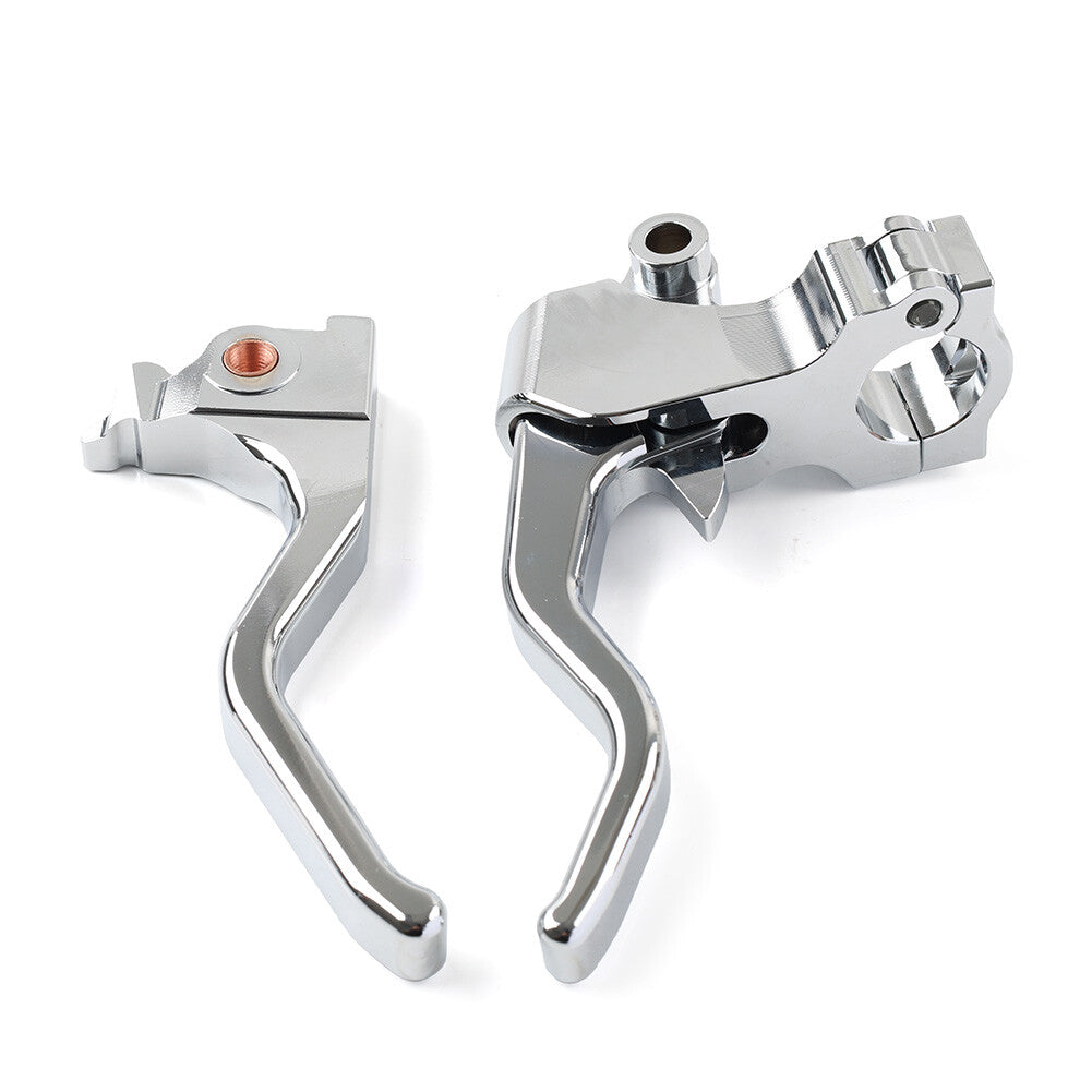 2 Figer Easy Pull Clutch Lever Brake Clutch lever FIT for Harley Dyna Sportster