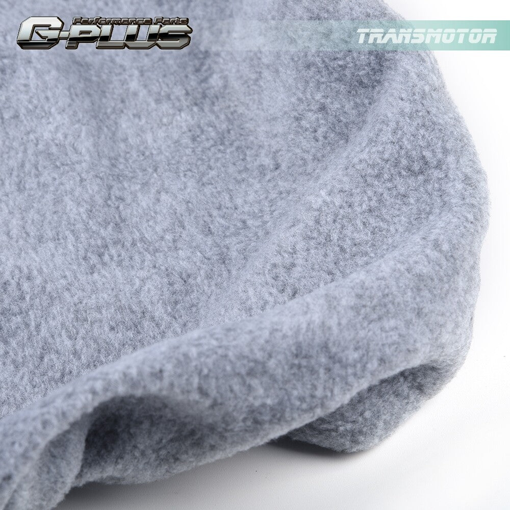 The console protective cover is light gray for F150 F250 F350 2014-2021 4-door- v