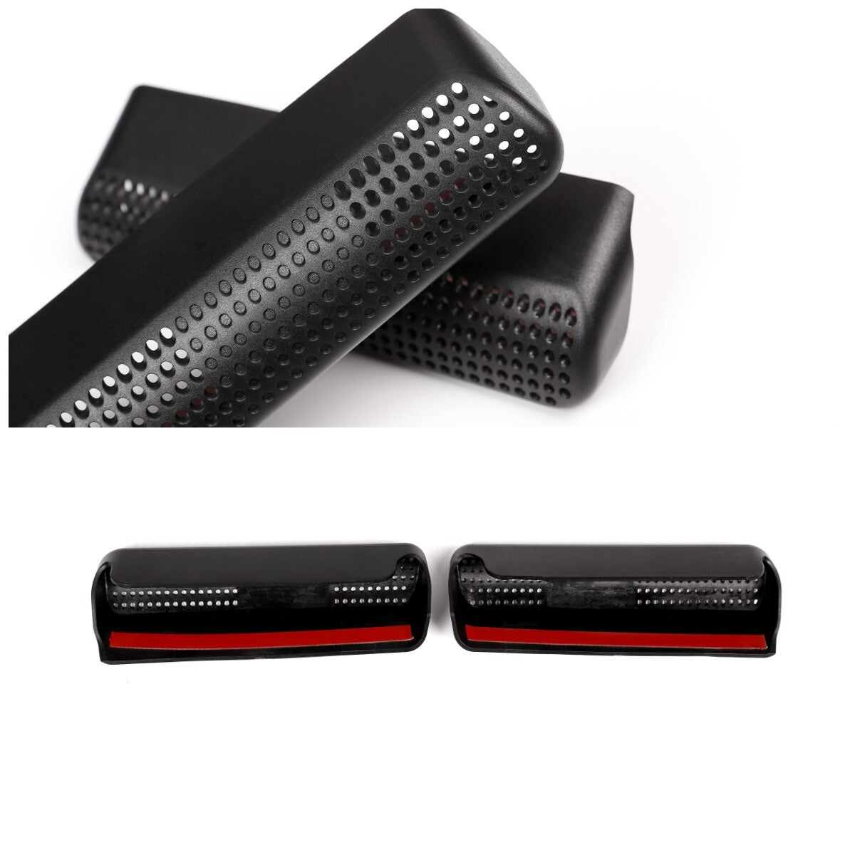 2-Pack Metal Interior for Seat Base Angle Protection Cover for LR for Defender 90 110 04-19- v