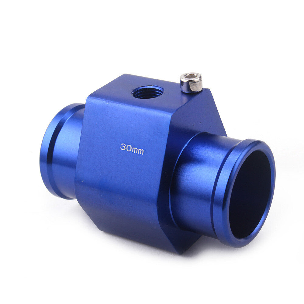 Car Water Temp Temperature 30mm Joint Pipe Sensor Gauge Radiator Hose Adapter Q