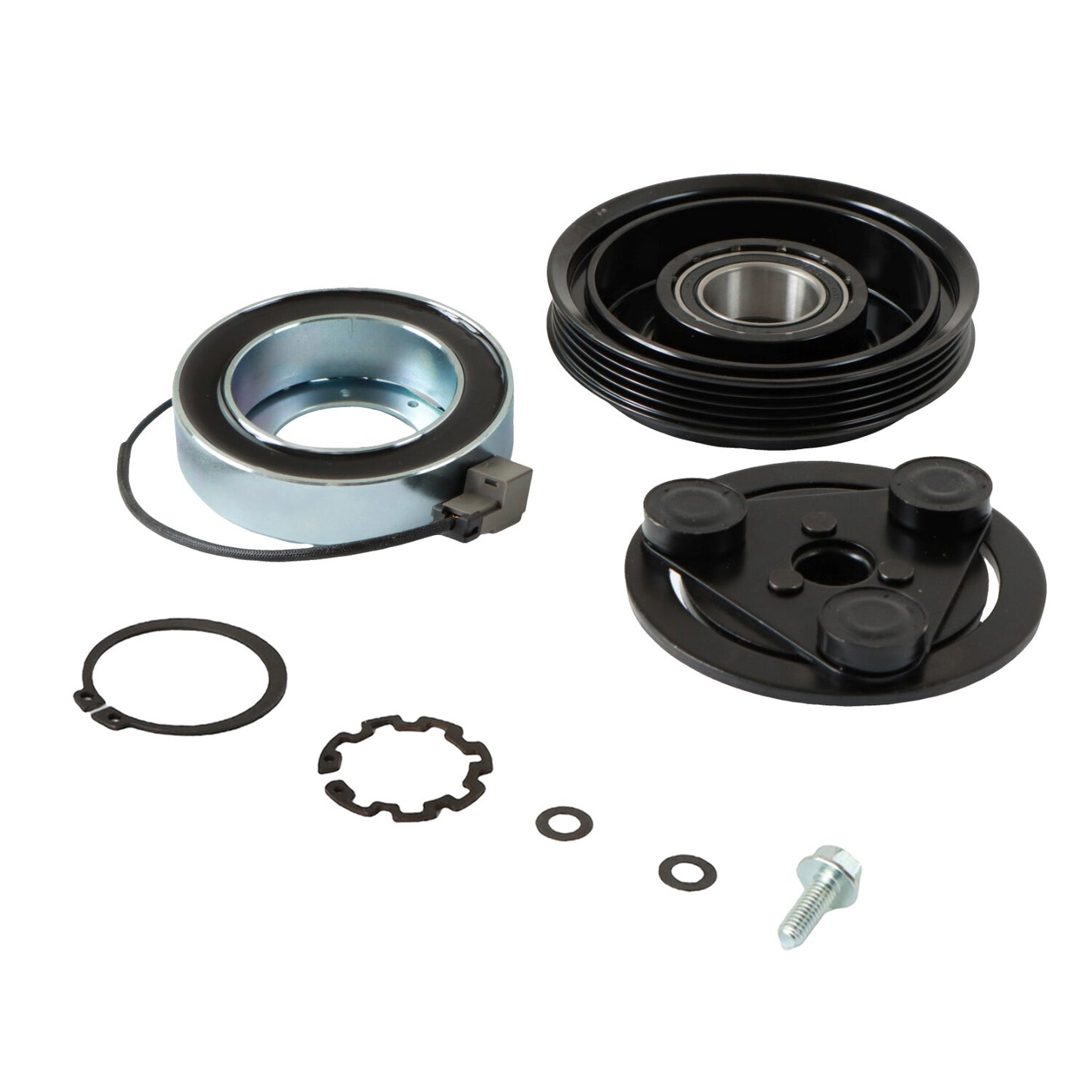 A/C Compressor Clutch Kit For 2002-07 for Subaru Impreza WRX RS TS Outback 2.0L 2.5L