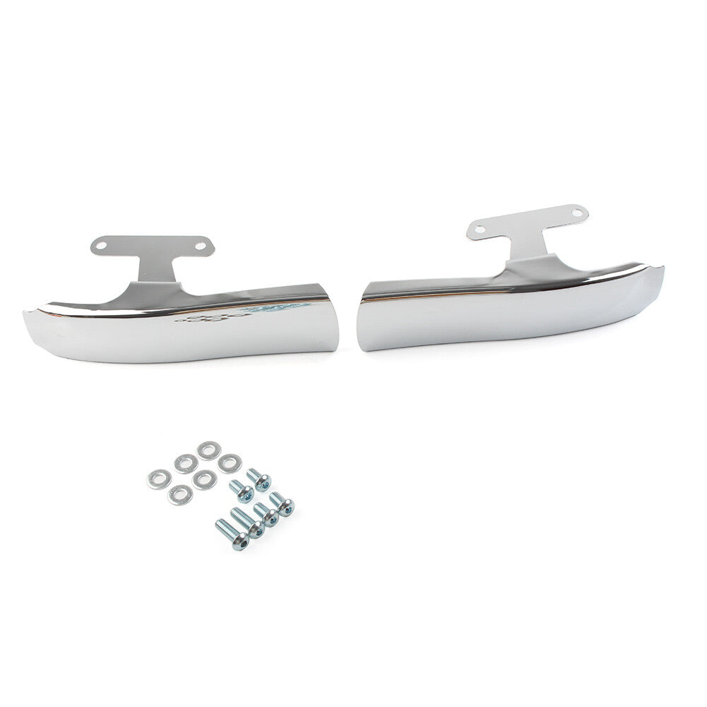 for Harley-Davidson Touring 2009-2013 Chrome Pair Fender-Saddlebag Filler Panels Q
