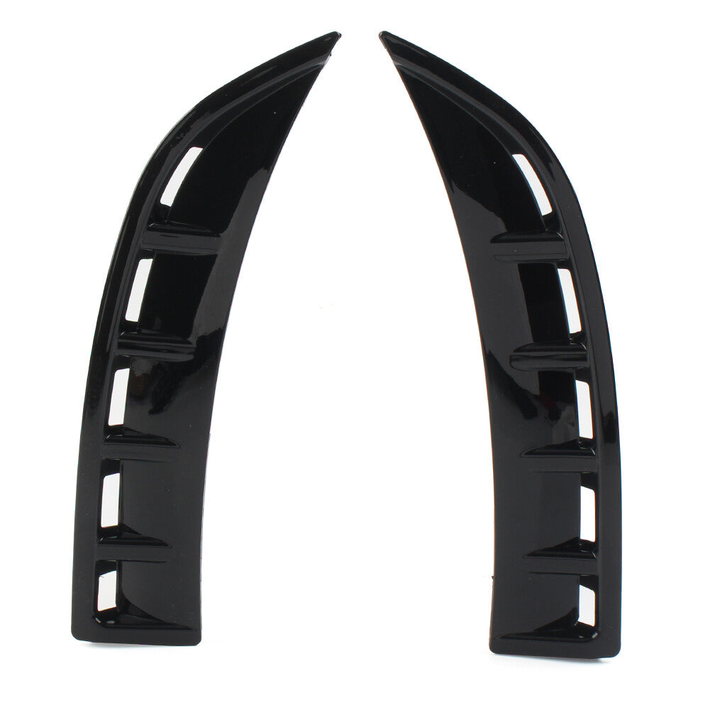 Front Wheel Bumper Vent Hood Fender for Mercedes-Benz CLA C118 2020+ Black 2pcs