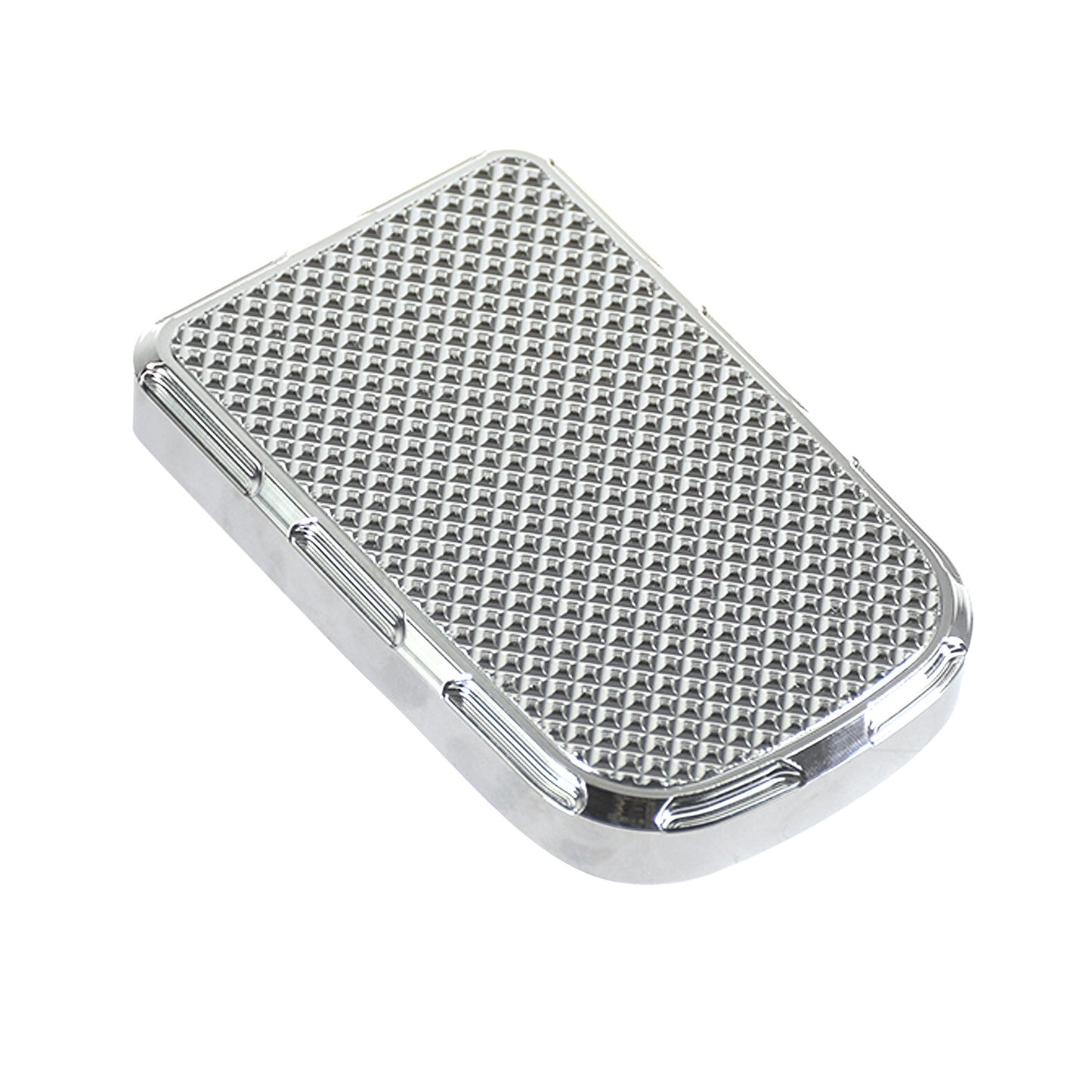 Chrome Brake Pedal Pad Fit for Harley Touring Road Electra Tri Glide 1980-2024