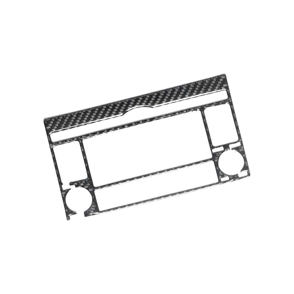 Carbon Fiber Rear Door Handle Frame Cover Trim for Passat 2006-2011 v