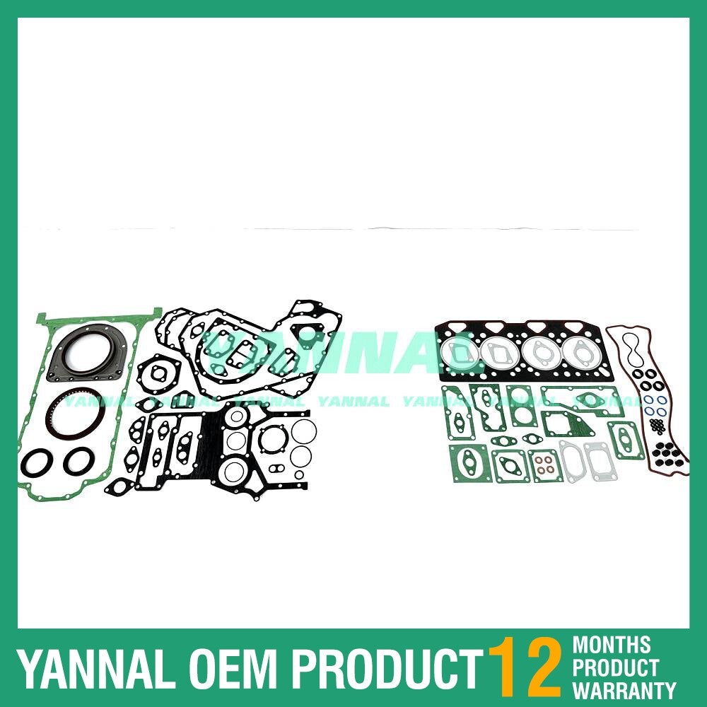 1004-4T gasket set U5LT1178 U5LB1163 for Perkins excavator parts