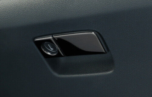 Storage Box Handle for Co -Pilot Cover Trim Bright Black for Honda CRV CR-V 2017-2021