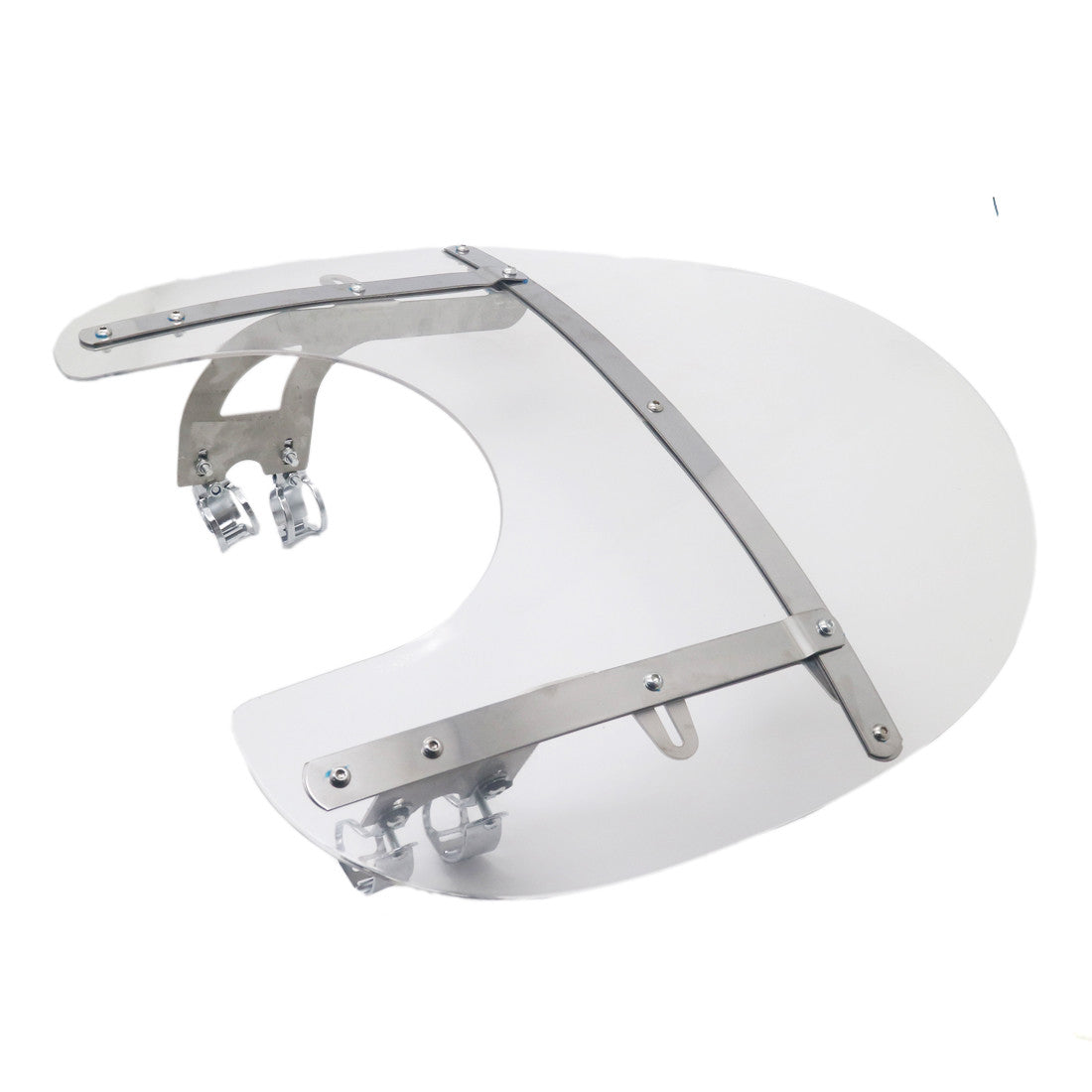 Deflector Windshield Windscreen With 41-51mm Front Fork Tube Mount Motorcycle Q