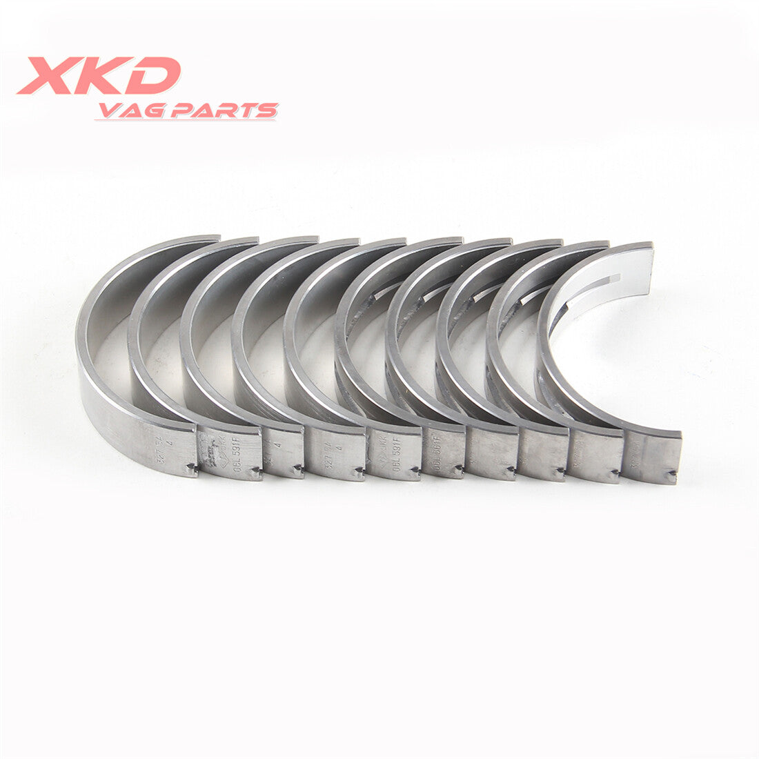 2.0T EA888 Gen3 crankshaft main bearings are suitable for Volkswagen Beetle, for Golf , for Audi A5, Q3, and CPR CNC systems.