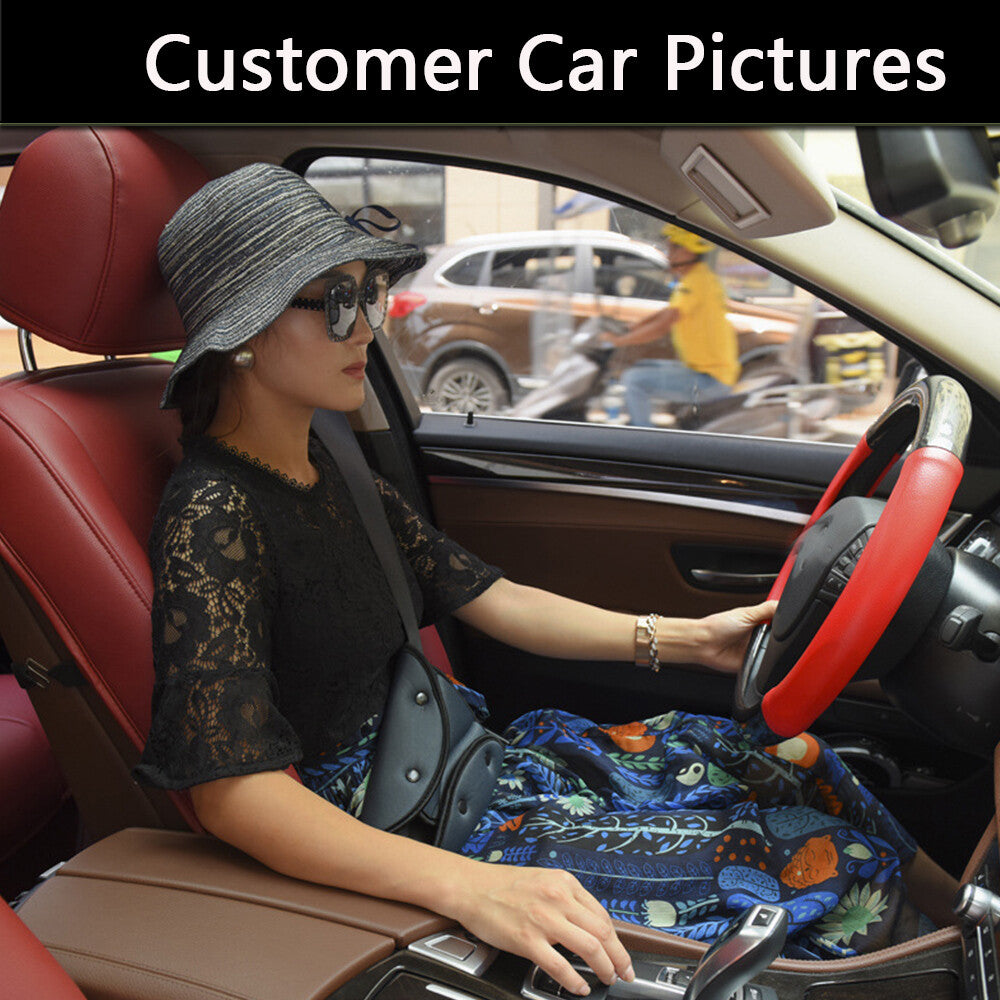 Universal Car Safe for Seat Belt Cover Soft Adjustable Triangle Safety for Seat Belt Pad