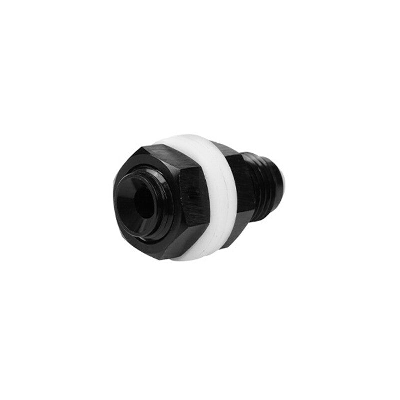 1PC Male 6AN Bulkhead Fuel Cell Fitting Adapter Aluminum Straight
