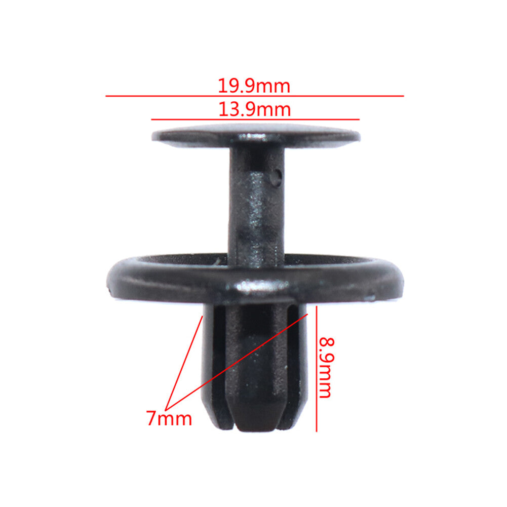 10 Car Mud Guard Wheel Arch Inner Wing Lining Trim Clips for Toyota