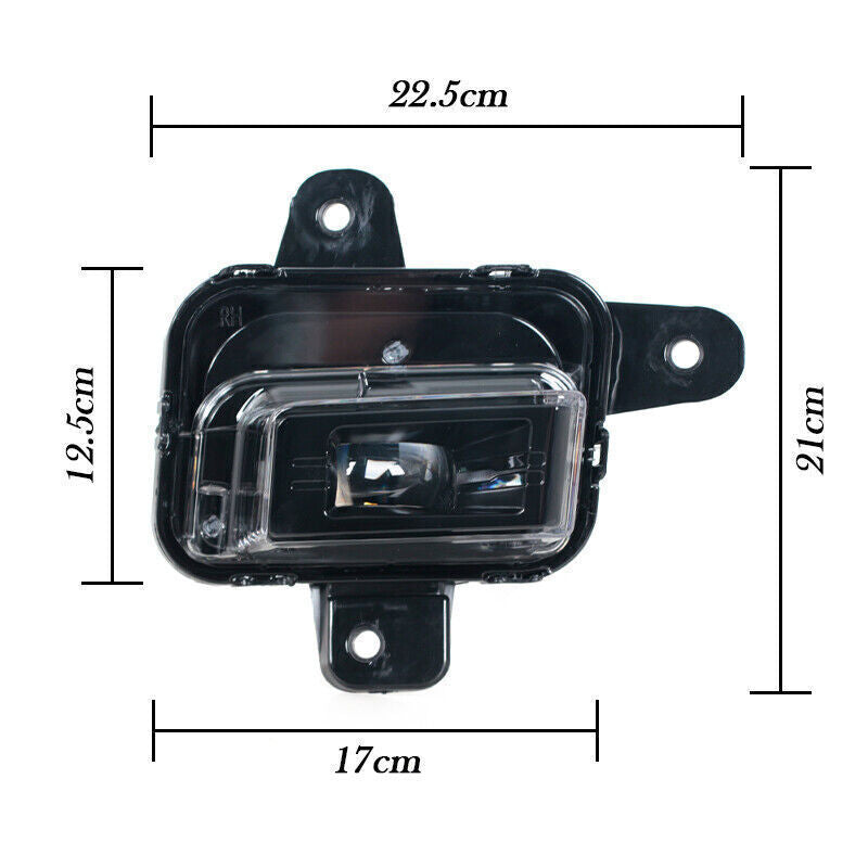 1Pcs Right for Gmc for Sierra 1500 2022-2024 LED Front Bumper Fog Light Fog Lamp