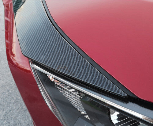 2019-2023 Fit for Toyota RAV4 Front Engine Hood Center Grille Strip Carbon Fiber