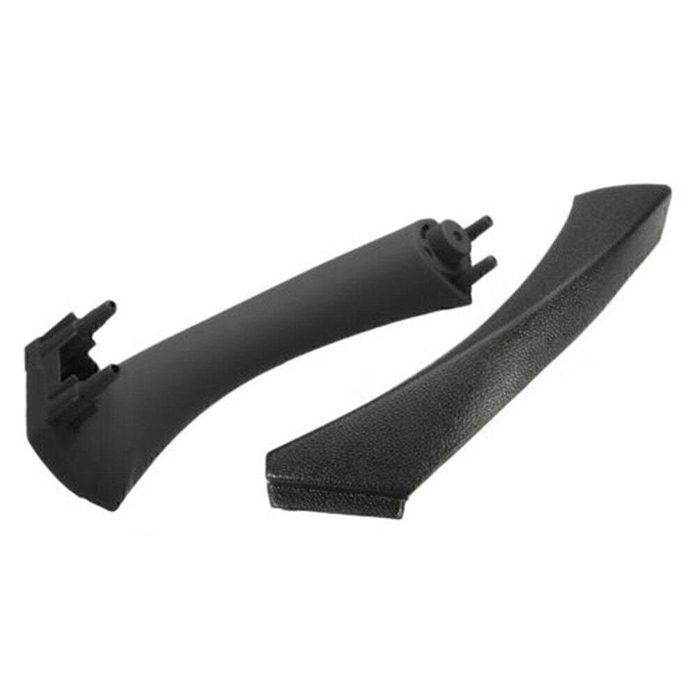 Left Side Inner+Outer Door Panel Handle Pull Trim Cover Set Fit for BMW E90 328i Q