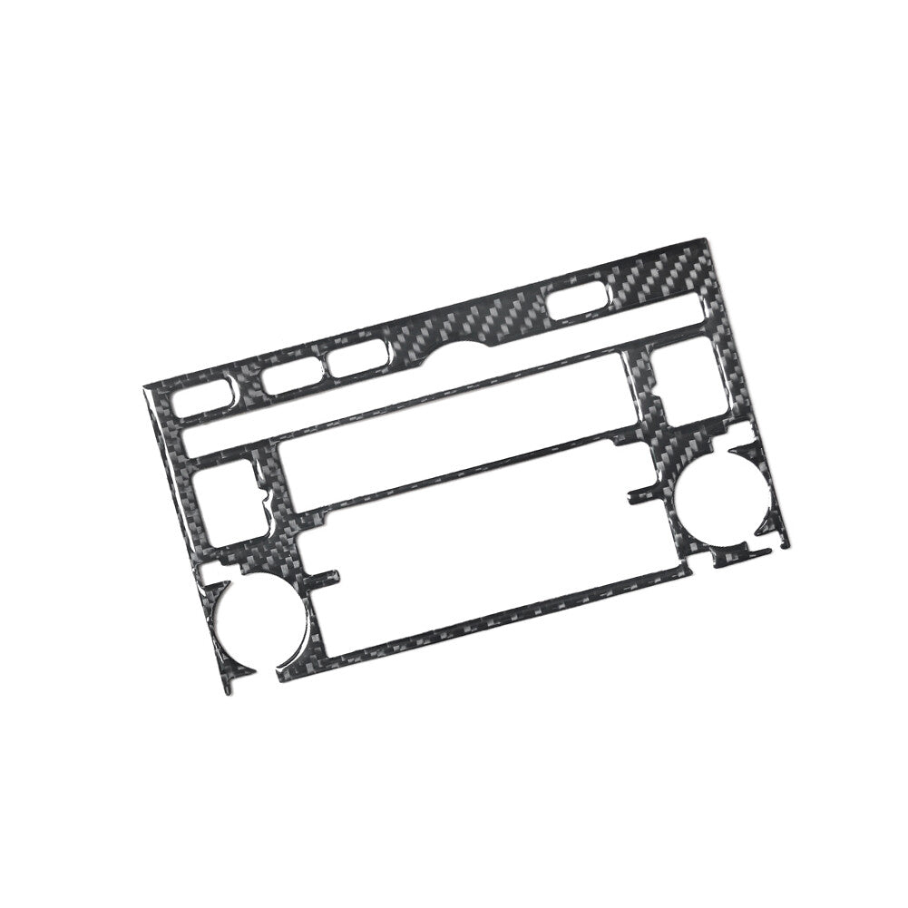 4X Carbon Fiber Front Door for Seat W/o Power Cover Trim for Dodge Durango 2014-2020 v