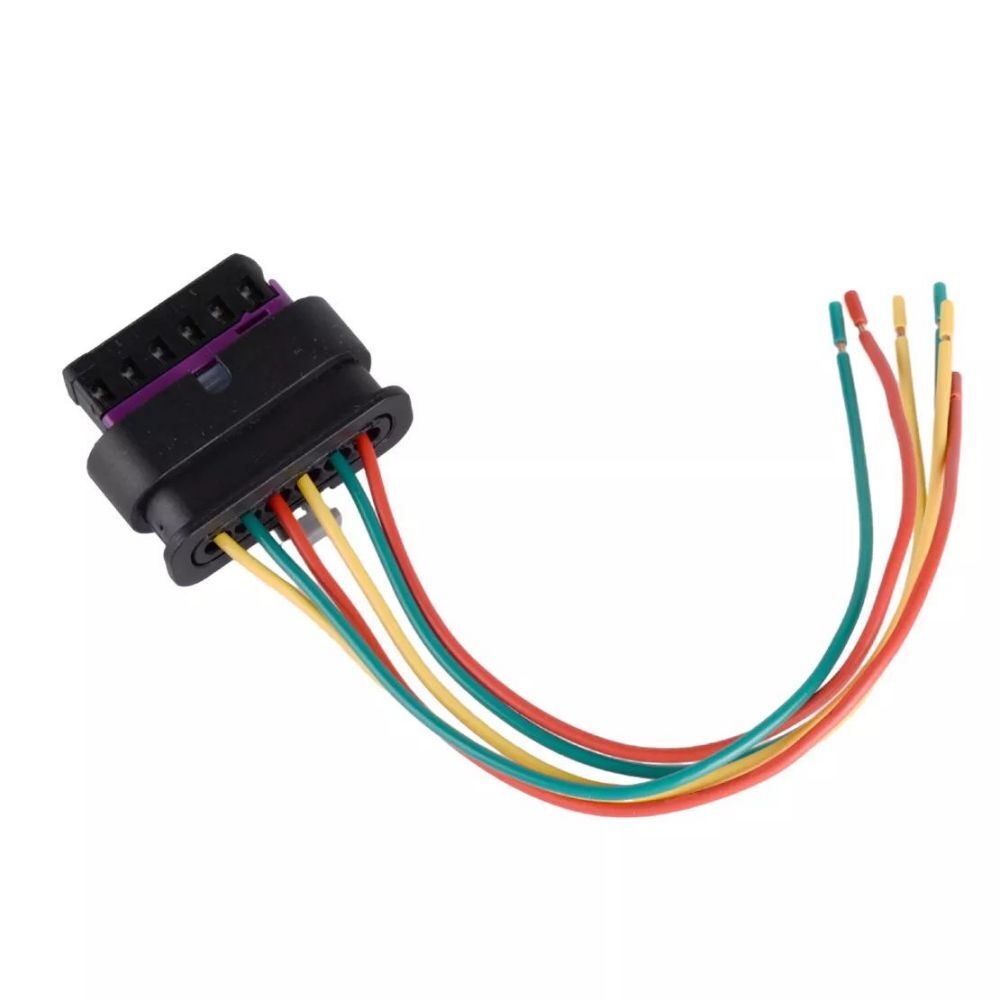 6 Pins Rear Tail Light Connector Plug Wiring Harness for 500X 2016-2022 Replaces