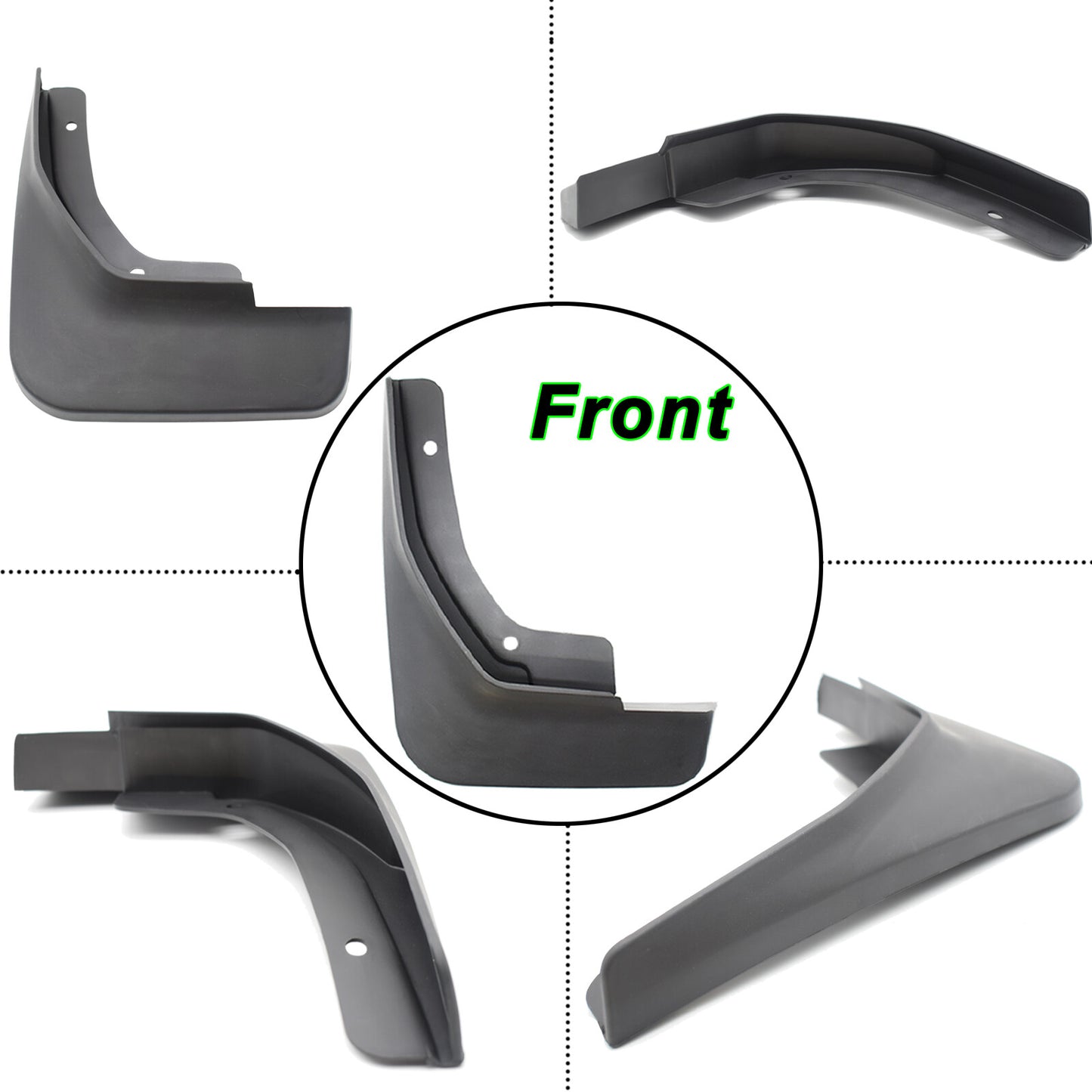 Car Set Mudguard Mud Flaps Splash Guard Fender for Kia Seltos SP2 2020 2021 2022 Q