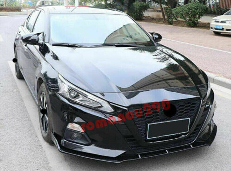 Fit for Nissan Altima 2019-2022 Glossy Black Car Front Grille Frame Cover Trim