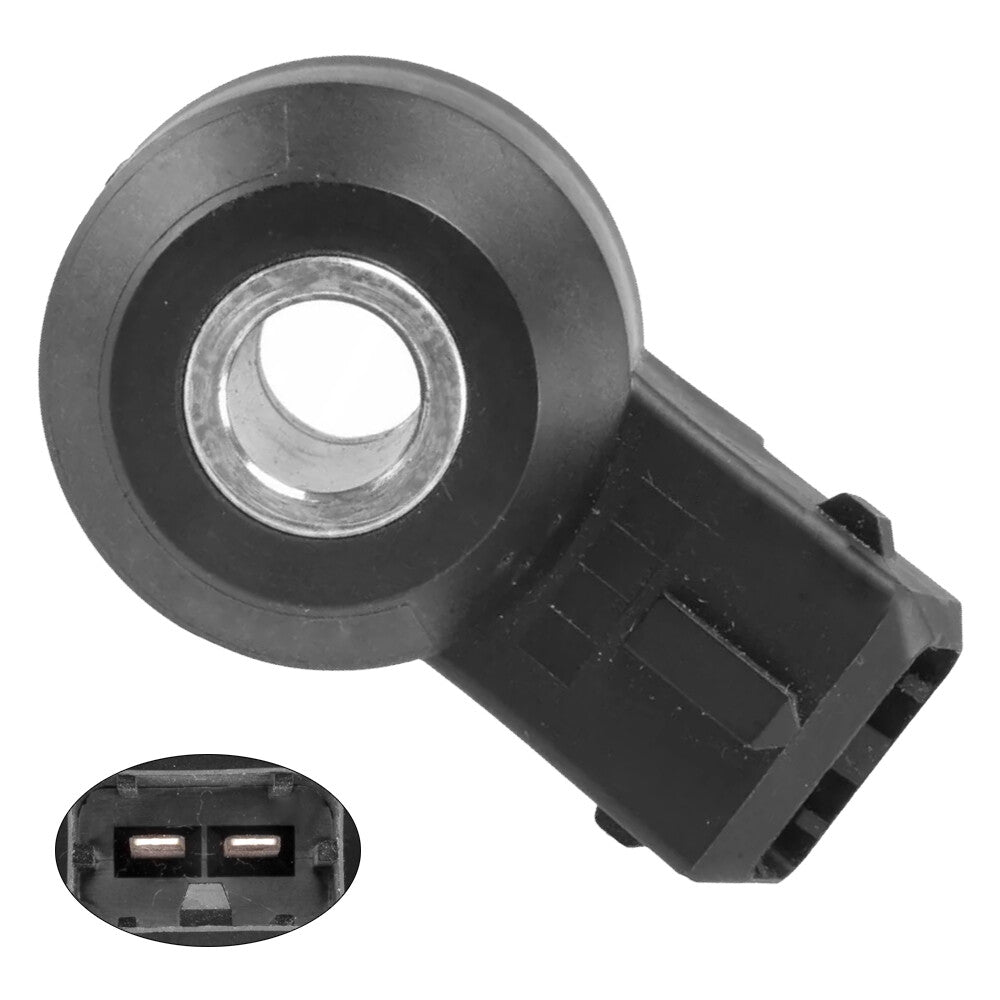 Knock Sensor 2-Pin Black Replacement Fits For Sentra 1995-1999 200SX 1995-1998