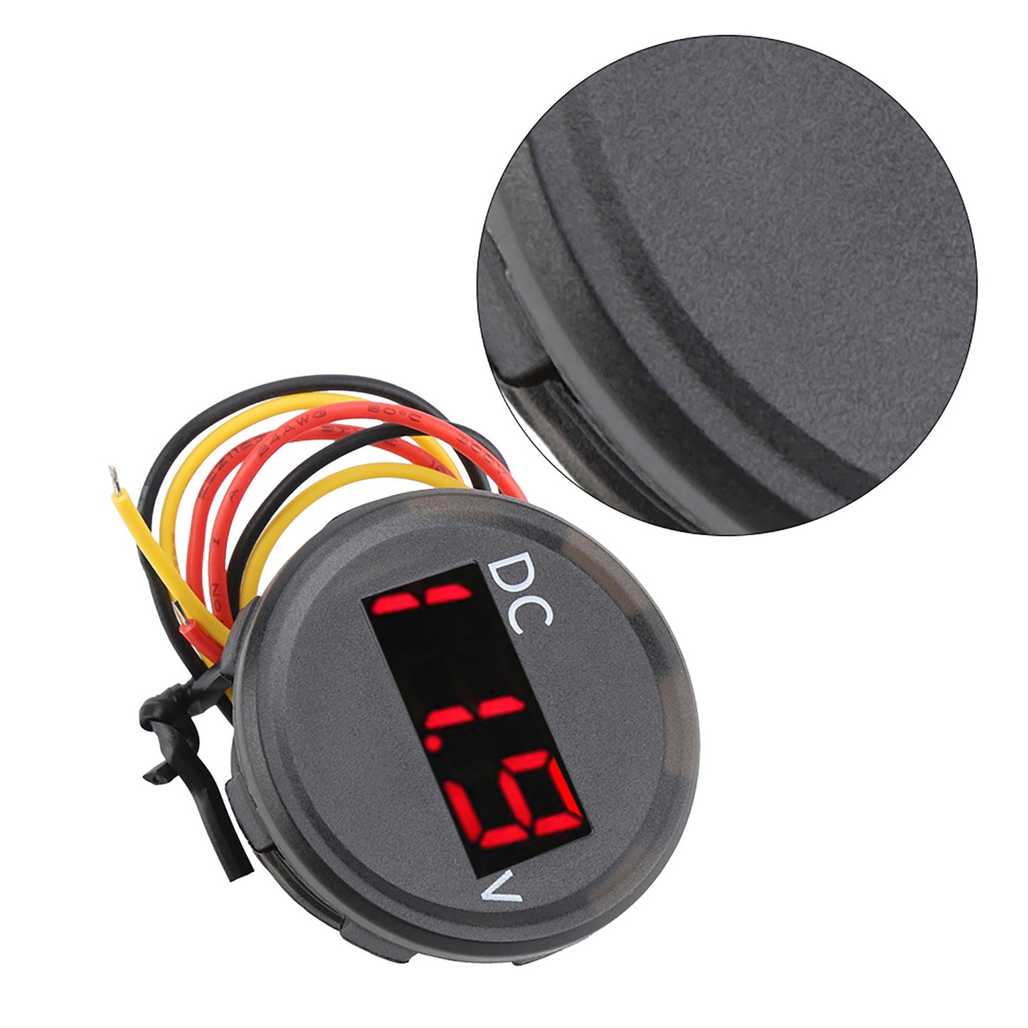 Hot DC 0-100V Digital Voltage Meter Voltmeter LED Panel Display Part For Car