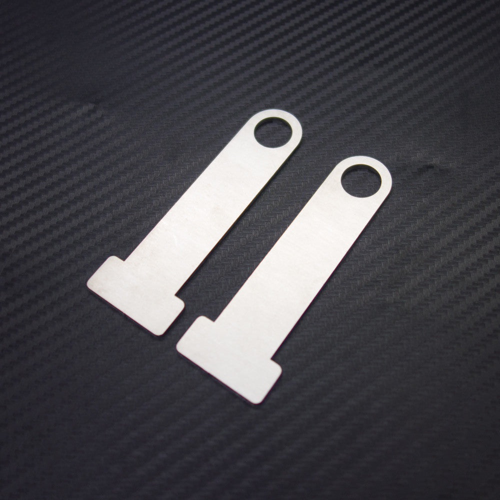 Universal Motorcycle Helmet Strap D-Ring Steel Lock Extensions Scooter Biker Q