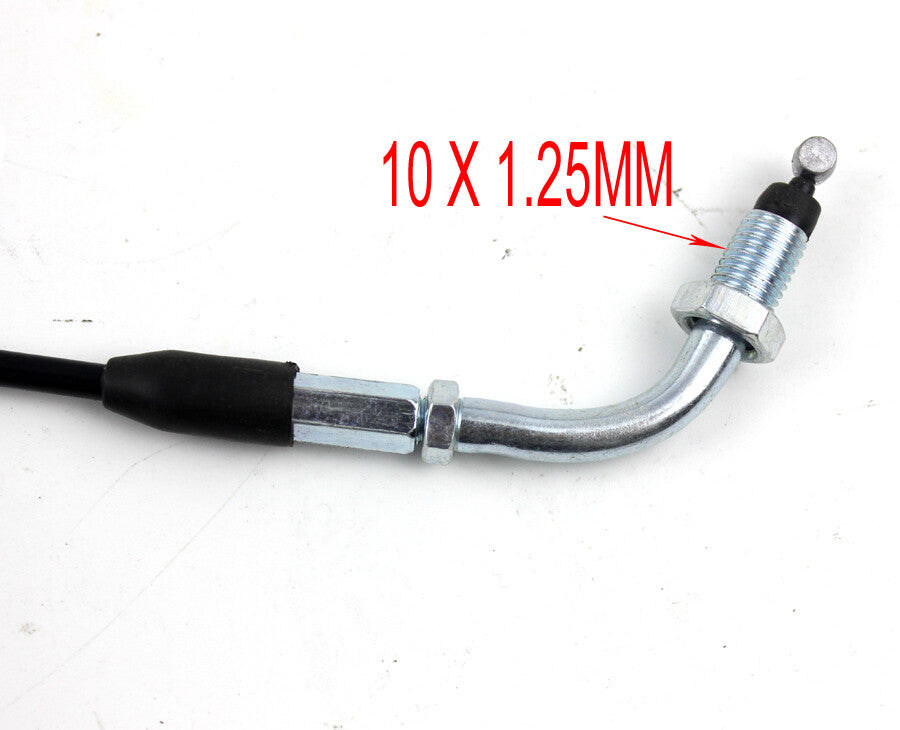 10X1.25mm Thread Throttle Cable 150CC 250cc 300CC ATV Quad taotao roketa Sunl