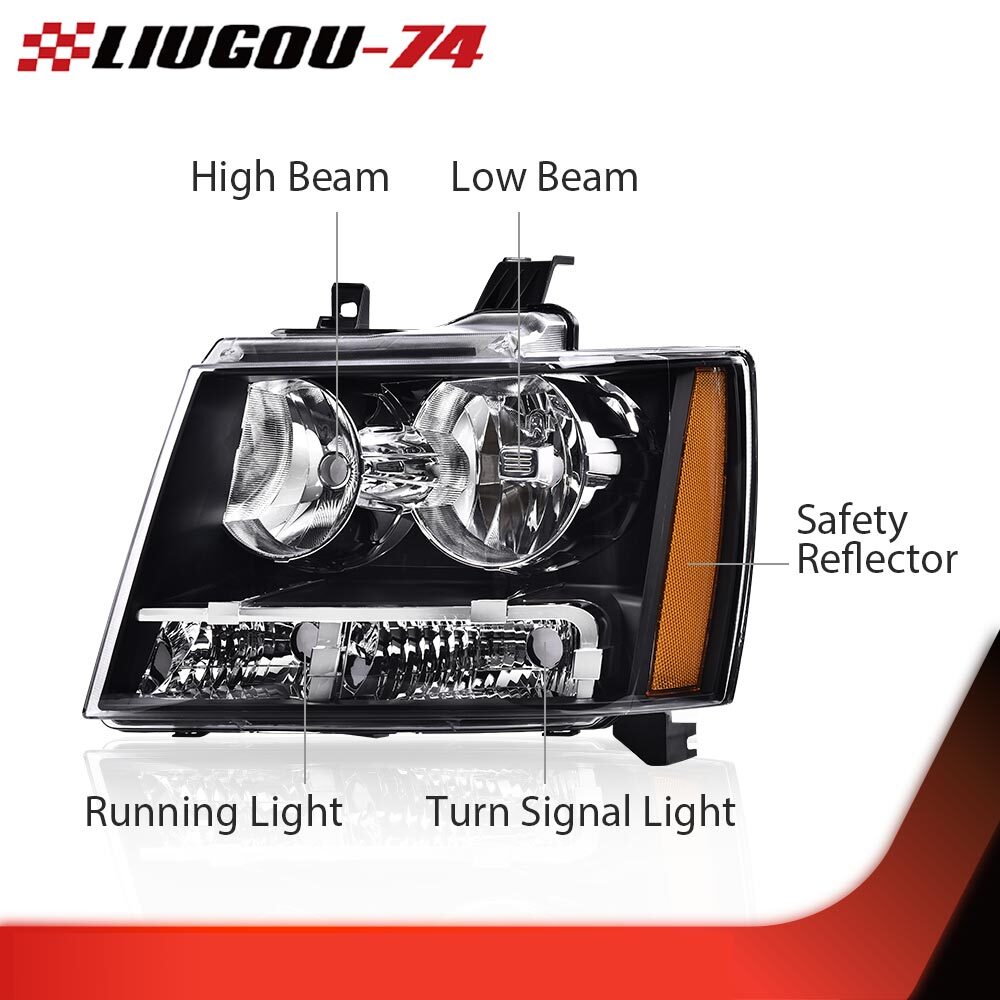 Suitable for 2007, 2008-2014 TAHOE SUBURBAN 1500 headlight left club side new product- v