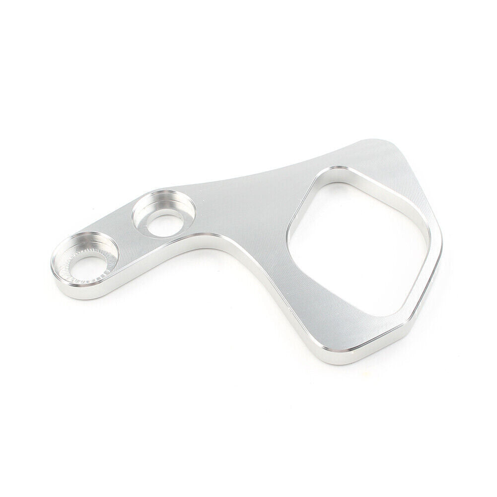 For SE/Scrambler/Thruxton 2001-2015 Silver CNC Ignition Key Relocation Bracket