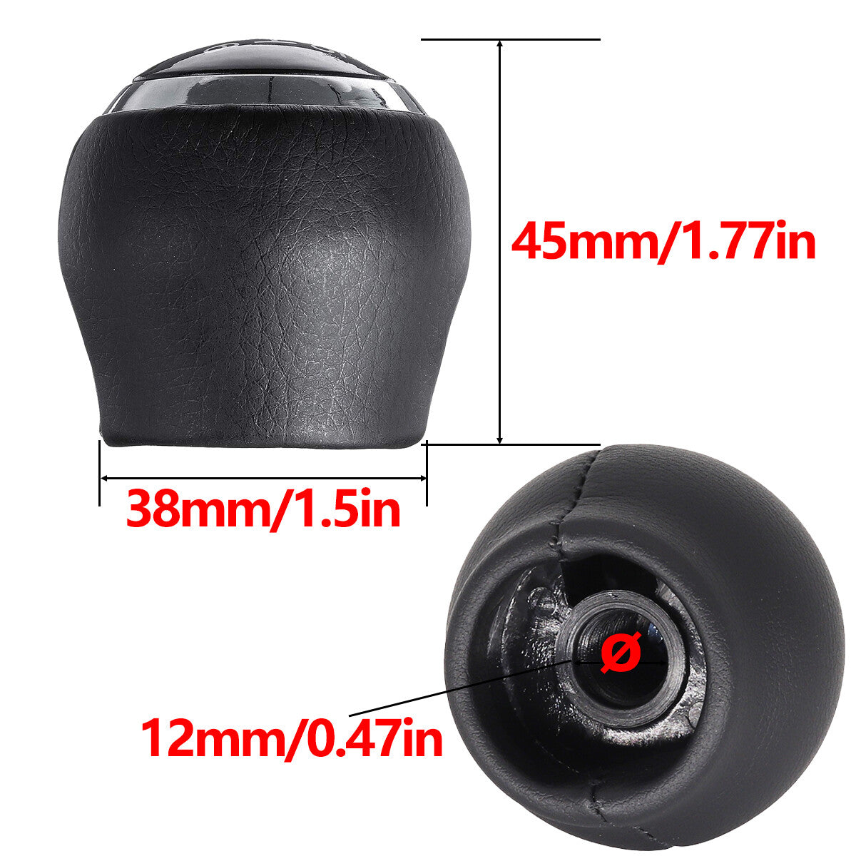 GEAR SHIFT KNOB for TOYOTA RAV4 2010 - 2019 6 Speed Gear Stick Shift Knob Manual