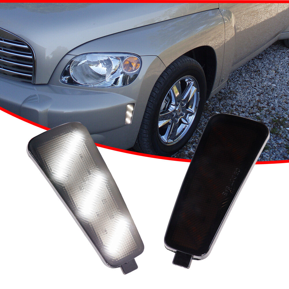 Smoked lens with white front marker corner light suitable for 2006-2011 HHR- v