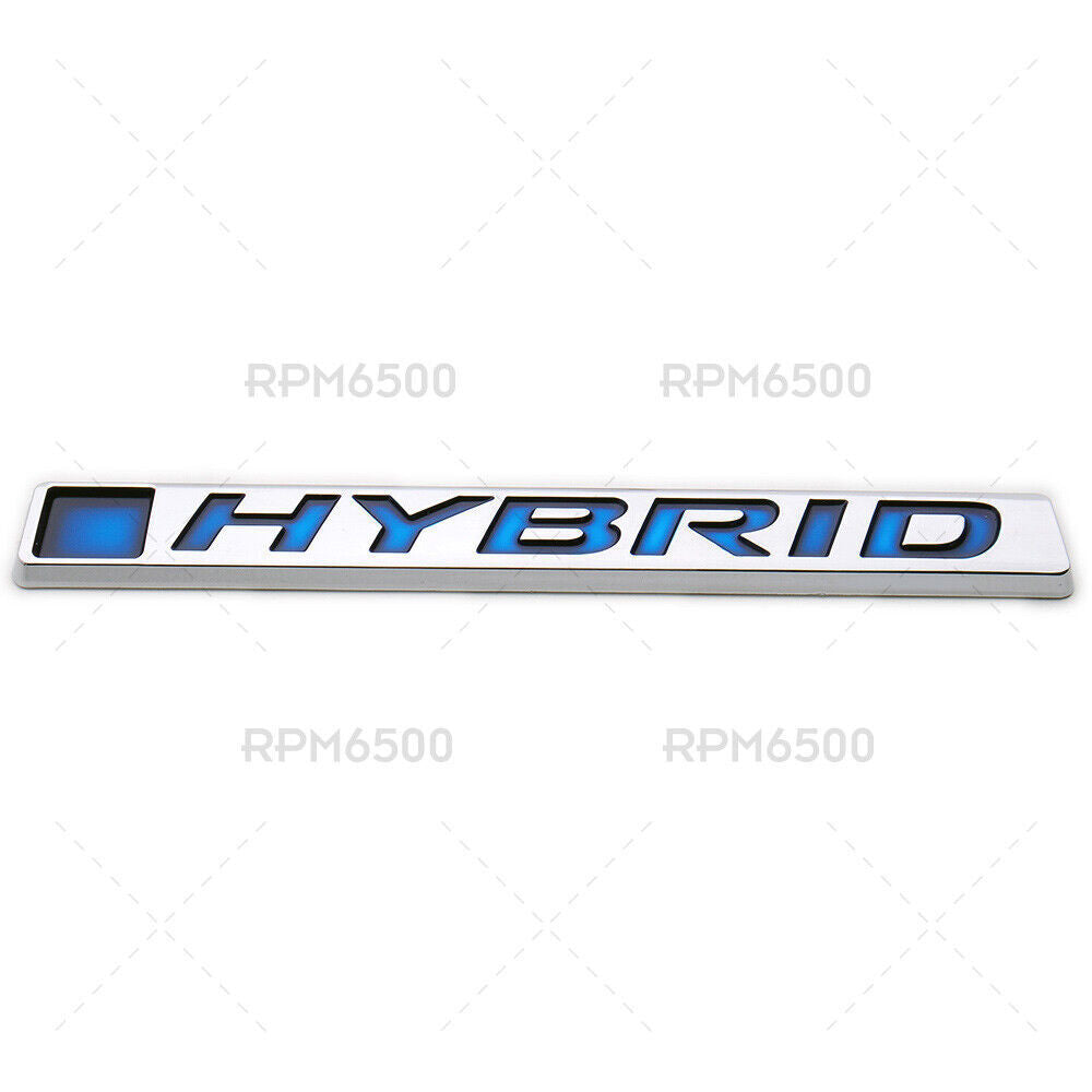 for Honda Hybrid Trunk Lid Logo Badge Nameplate Badge Sport Blue