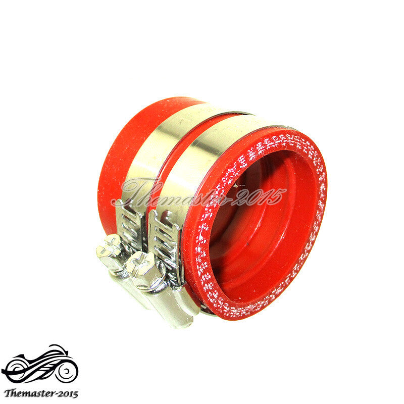 40mm Carburetor Intake Manifold Adapter Boot Sleeve Joint Q
