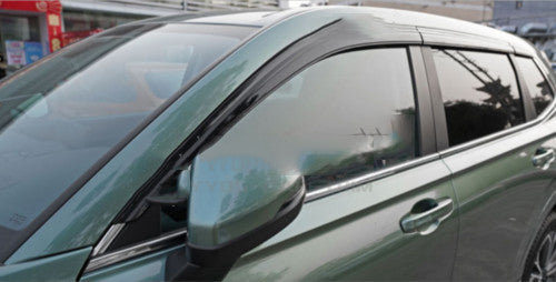 Window Visor Vent Shades Sun Rain Guard Cover Black For 2023-2024 for Honda CR-V CRV