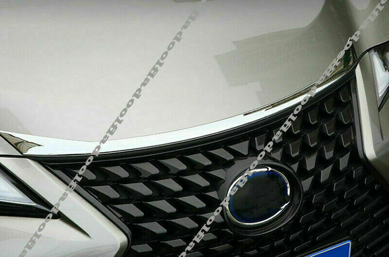 for Lexus UX 200 250h 2019-2022 Chrome Front Hood Bonnet Grille Lip Cover Trim