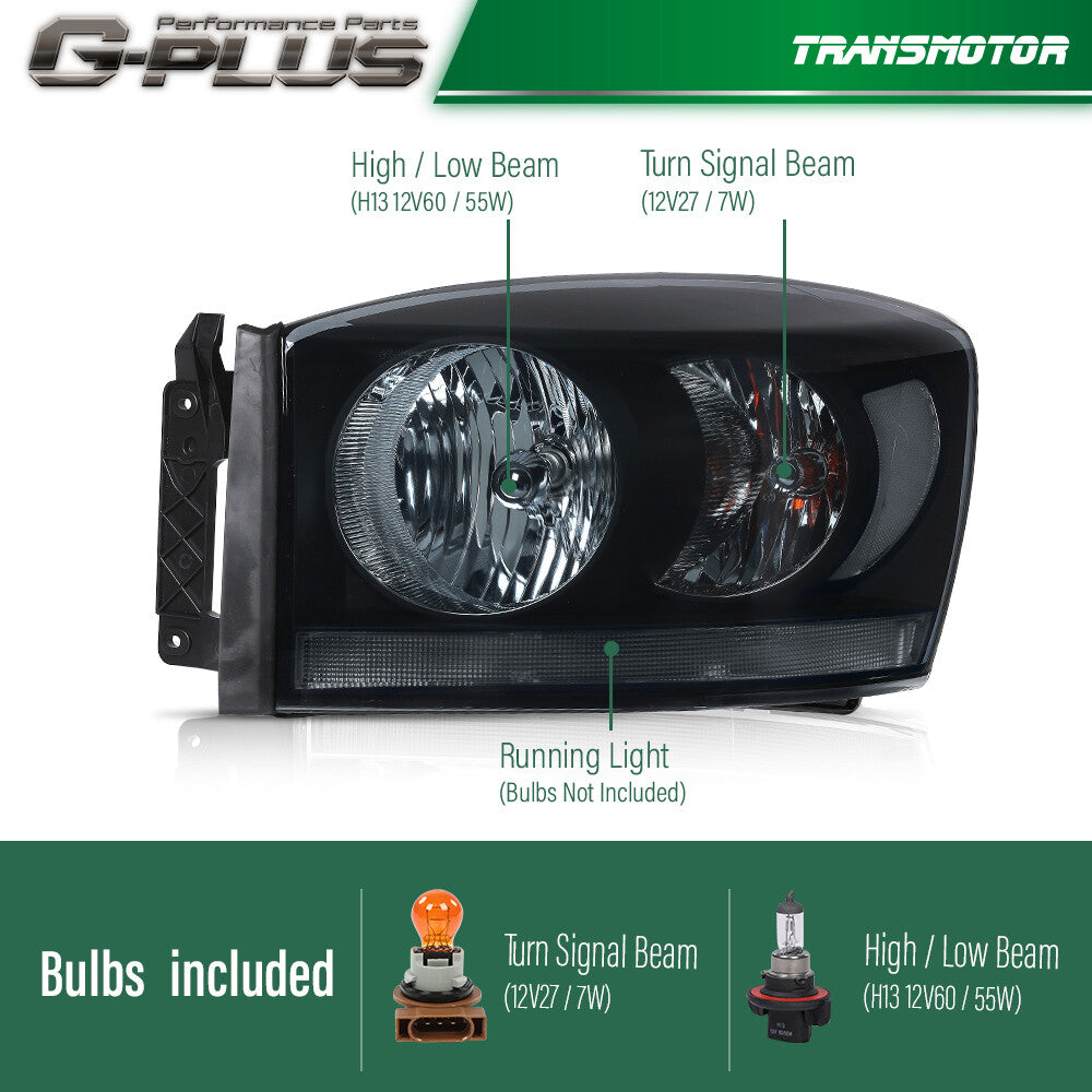 2006 07 2008 07 2008 for Ram 1500 2500 3500 Raptors Night Butter - v