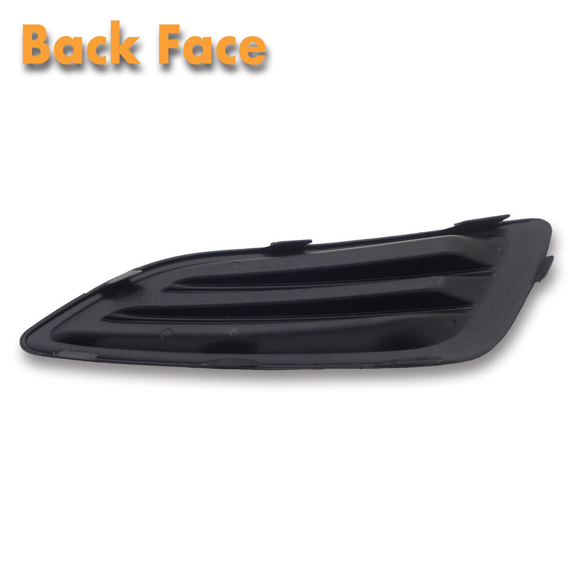 1Pcs Fog Light Lamp grille cover bezel W/O Hole Right for Ford Fiesta 2013-2015