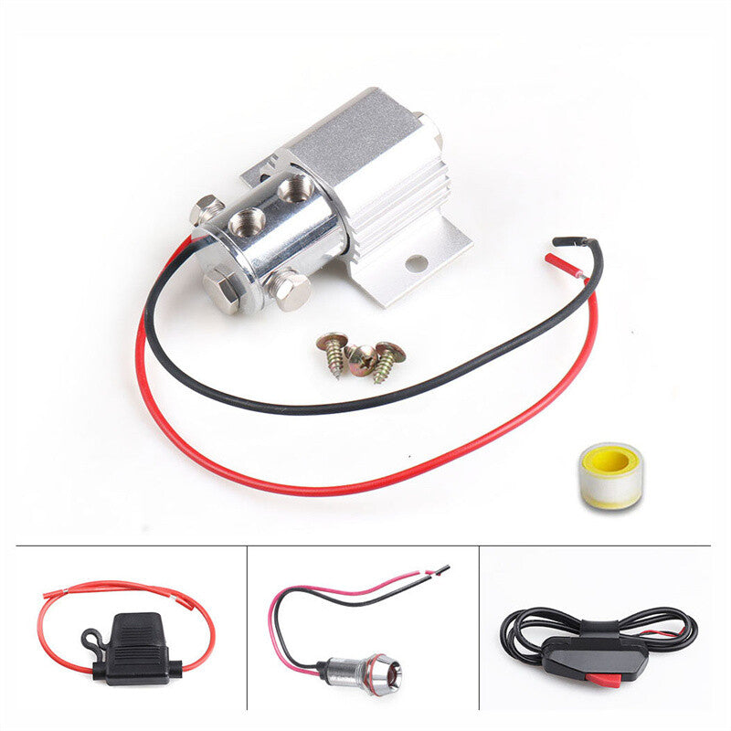 Car Front Brake Line Lock Kit Heavy Duty Roll Control Hill Holder Kit Silver