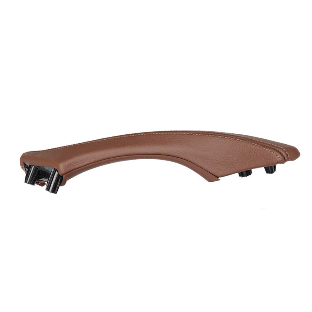 Door Trim Pull Handle Left Side Leather for BMW 5 series F10 F11 F18 Red Brown