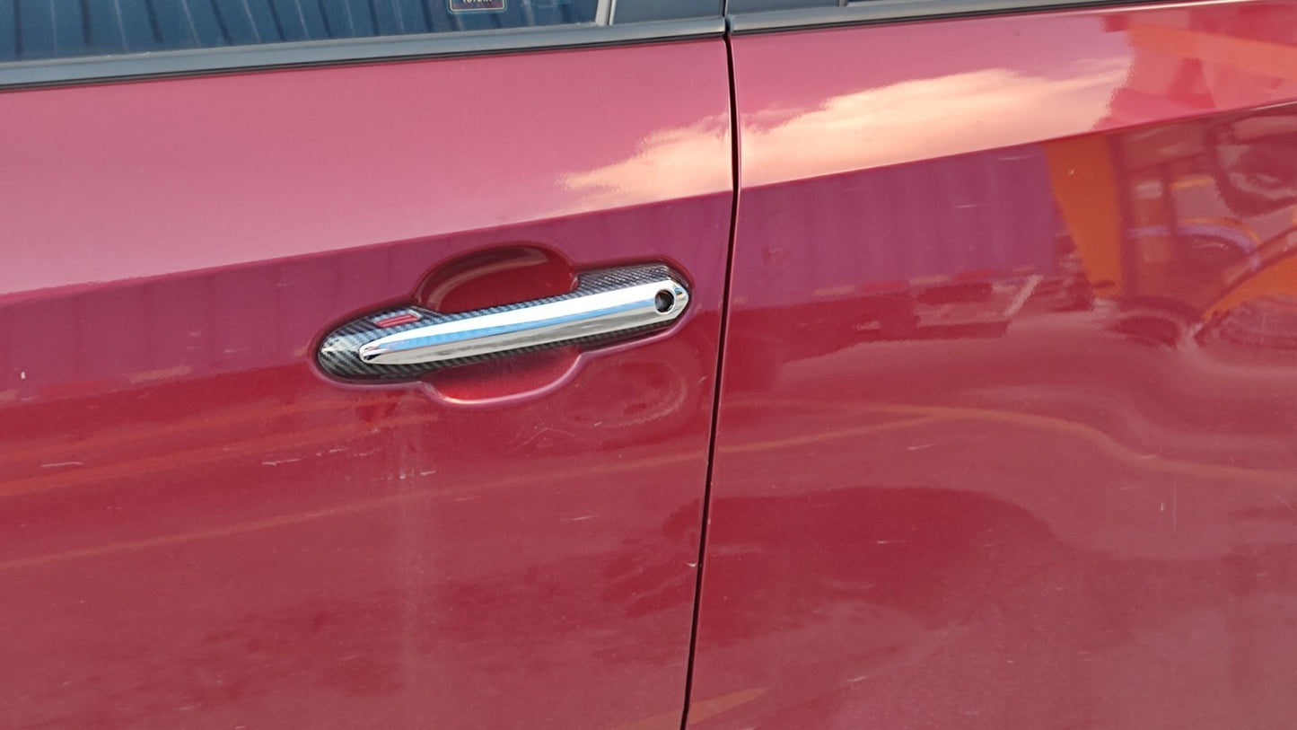 for Toyota RAV4 22 Door Handle Cover Scuff Guard With for Smart Hole Car Accessories