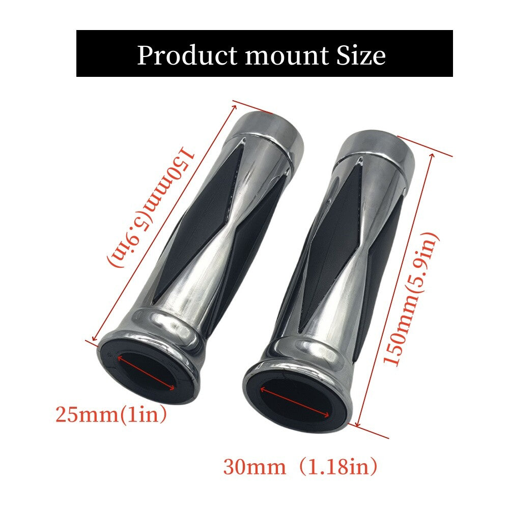 Motorcycle Handlebar Rubber Hand Grips Fit for Honda VTX 1800 2002-2006 for Kawasaki