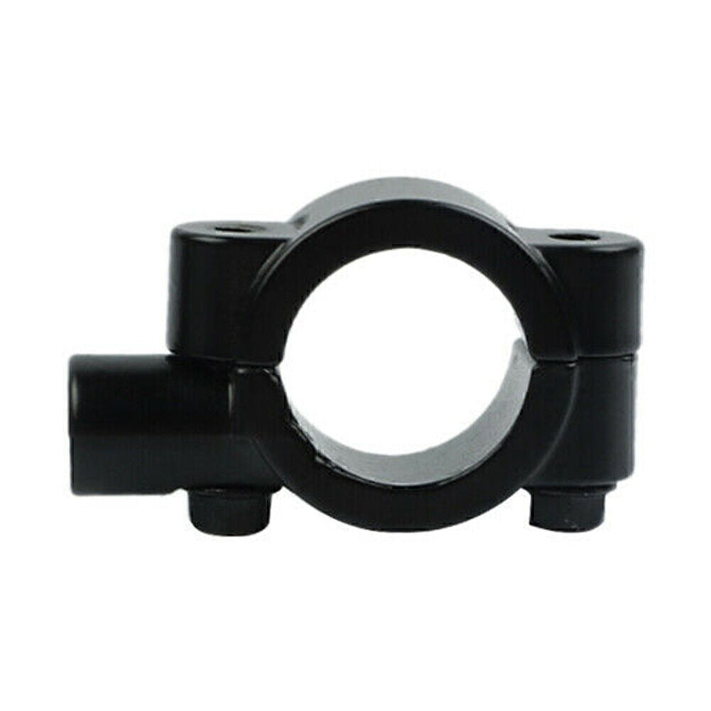 25MM M8 Rearview Handlebar Mirror Mount Holders Adapter Clamp Motor black Q