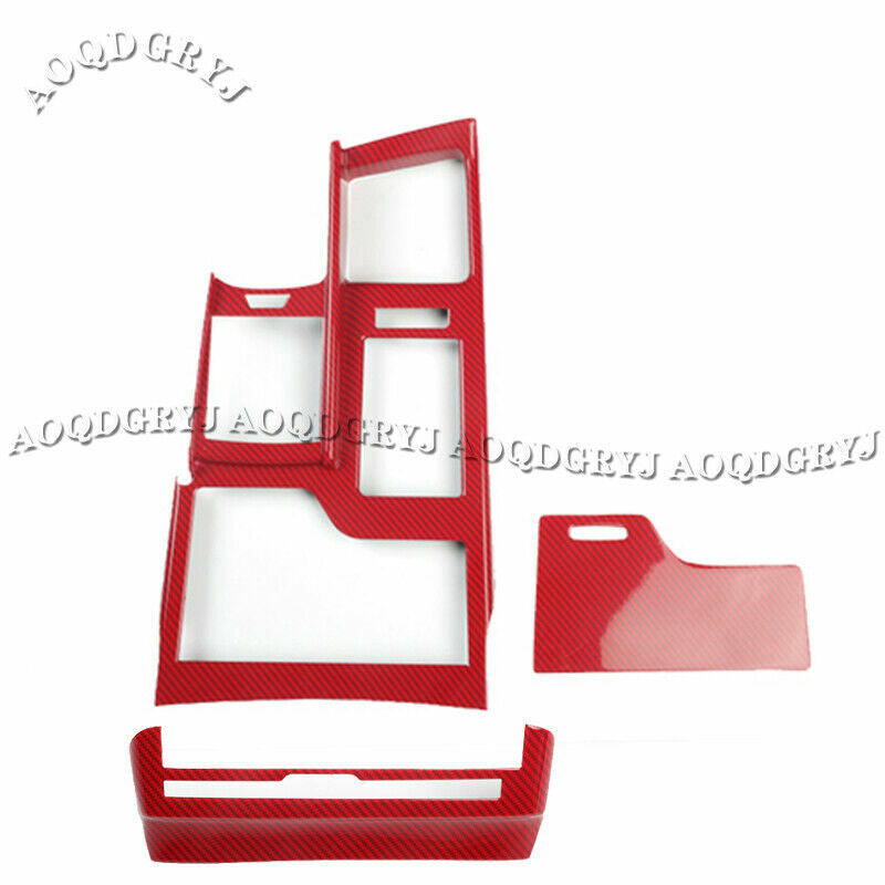 3P for Lexus ES350/300h 2019-2022 Red Carbon Fiber Gear Shift Panel Molding Trim