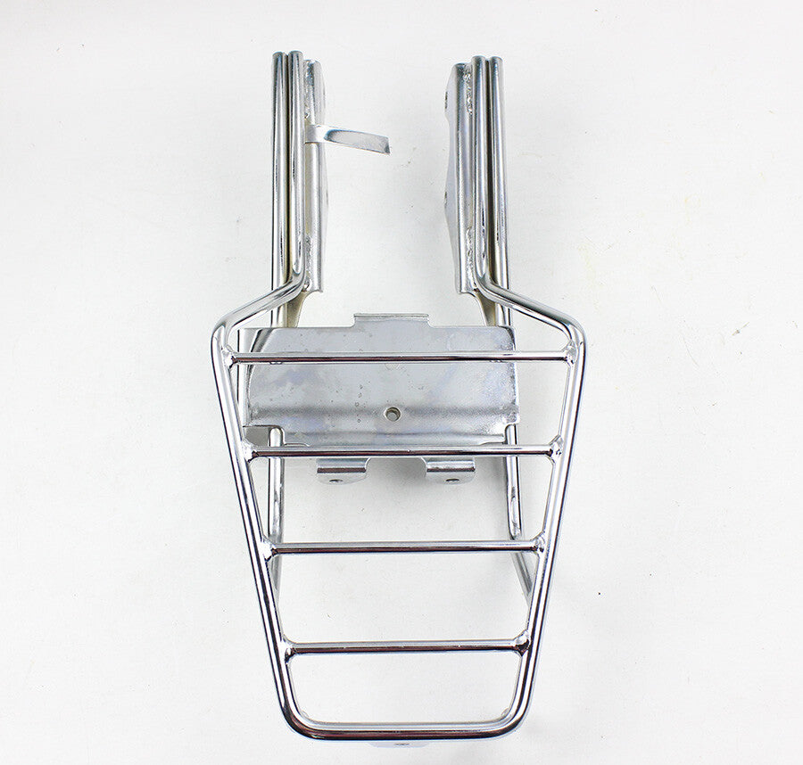 Chrome REAR CARRIER RACK LUGGAGE HOLDER for HONDA MONKEY Z50 Z50J Skyteam Z50A