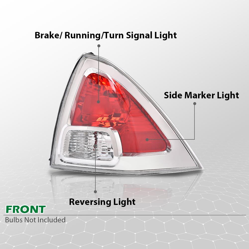 Fits for Fusion 2006 2007 2008 2009 Tail Light Unit Passenger Side - v