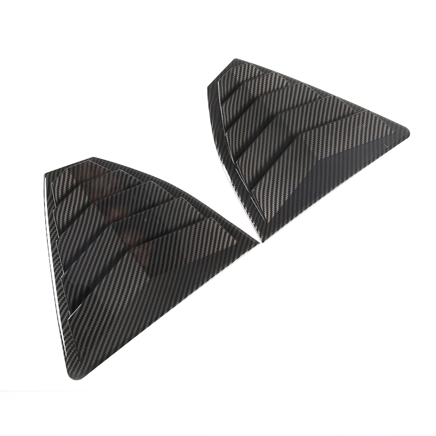 ABS smoked black front bumper side light cover decoration suitable for Corvette C6 2005-2013- v