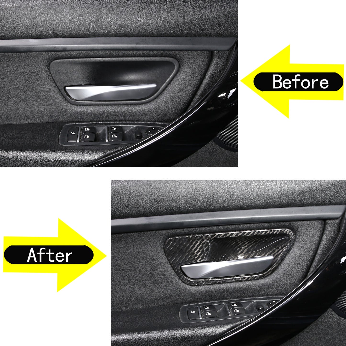 Chrome Rear High Brake Lamp Cover Trim for Hummer H2 SUV 2003 - 2010- v