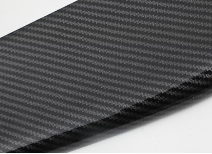 for Cadillac CT4 CT4-V 2020-2023 Carbon Fiber Inner Door Panel Cover Trim 4pcs