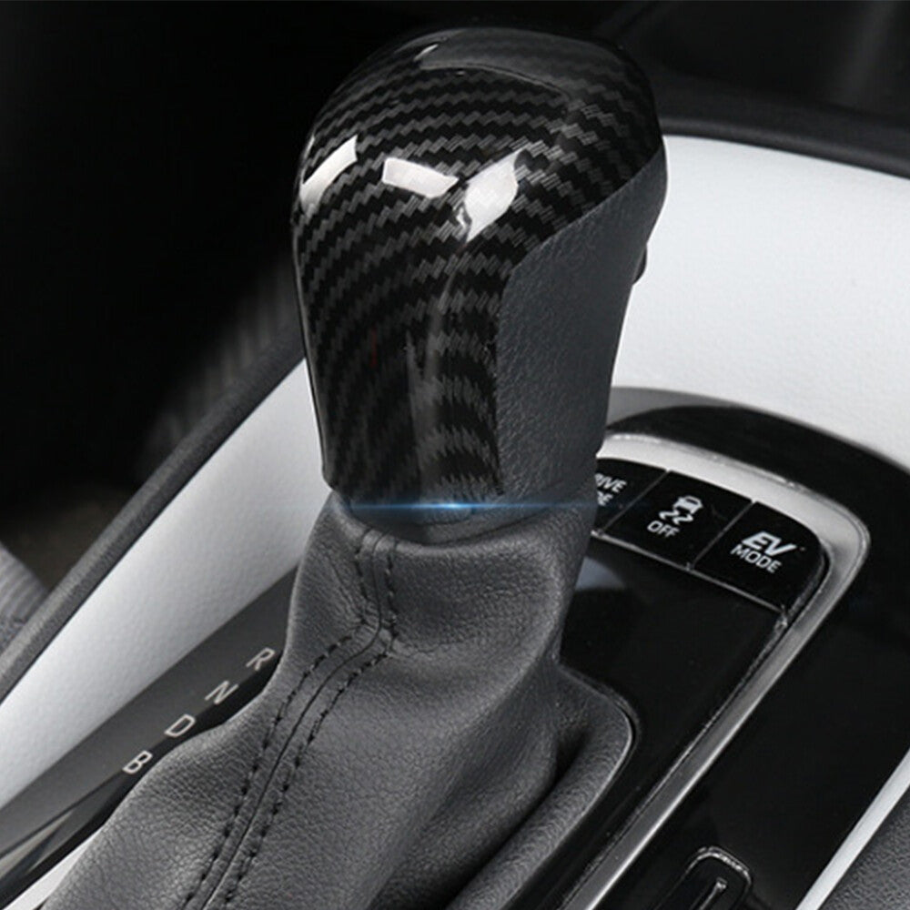 Shift Knob Protective Cover Decoration for 2018-2023 for Camry Carbon Fiber Style - n
