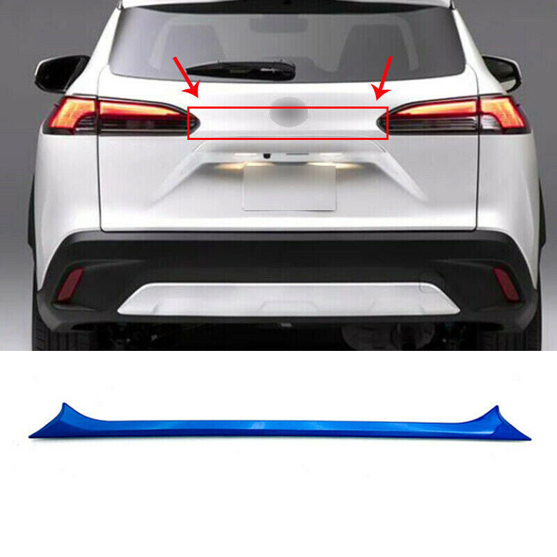 for Corolla Cross Blue Car Rear Trunk Lid 2023-2024 Trim molding Cover B n